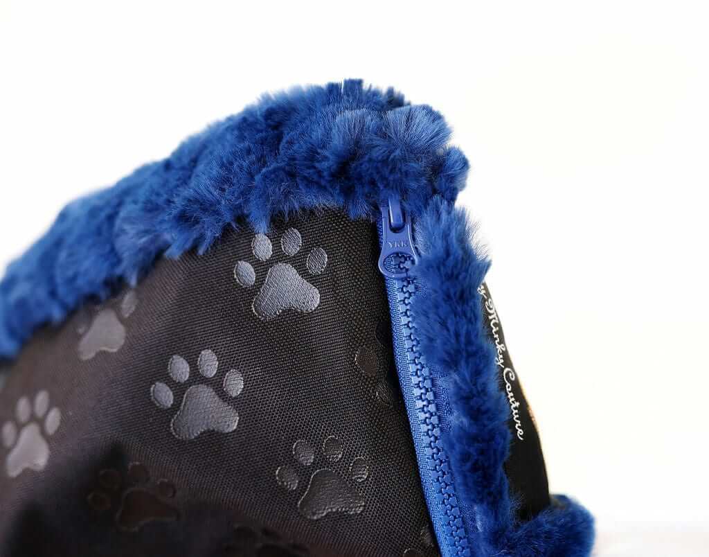 Blue Honeycomb Pet Crate Pad - Image 5