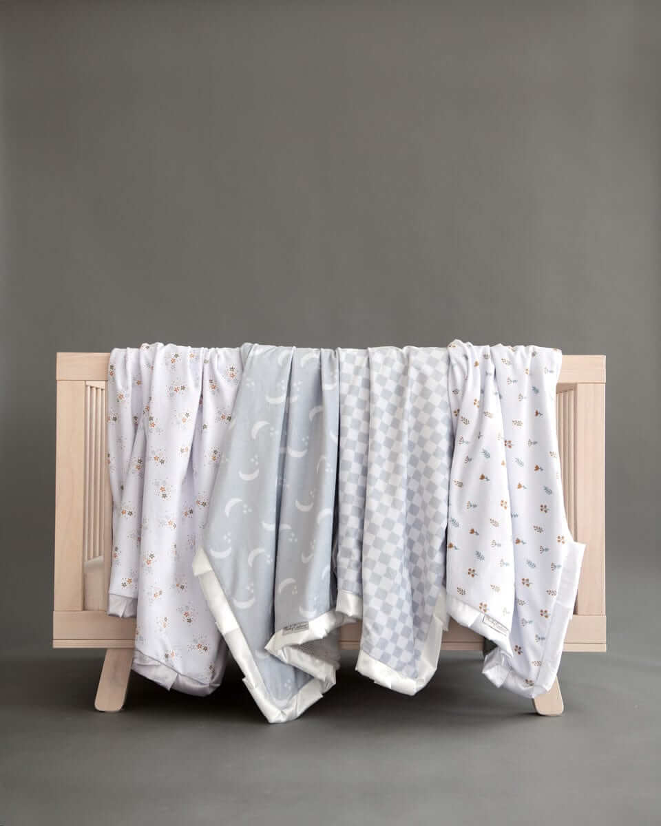 Checkered Silver Blanket - Image 4