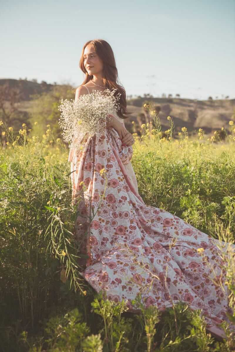 Easter Floral Blanket