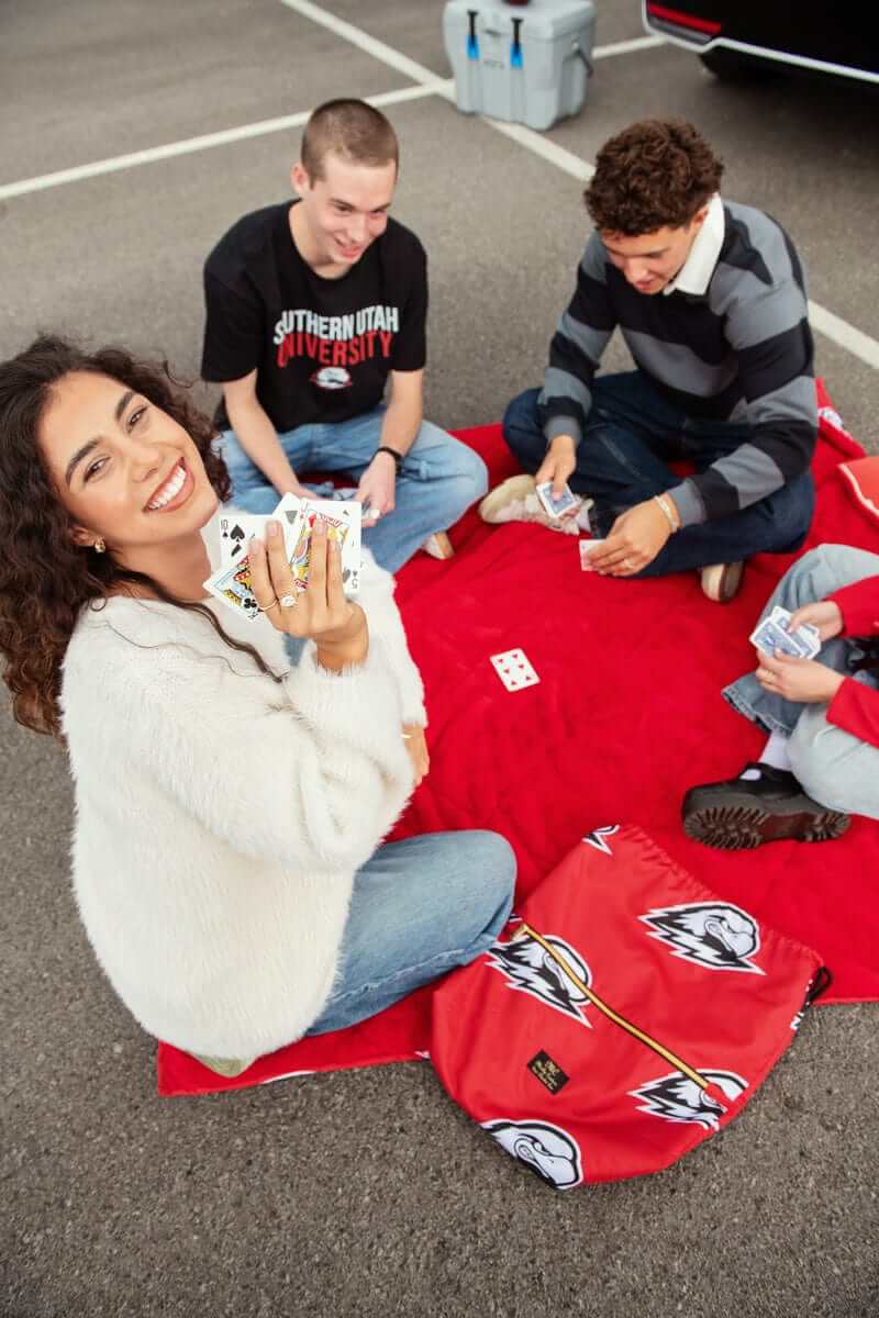 Southern Utah Thunderbirds Hooded Stadium Blanket - Everywhere Blanket - Image 3