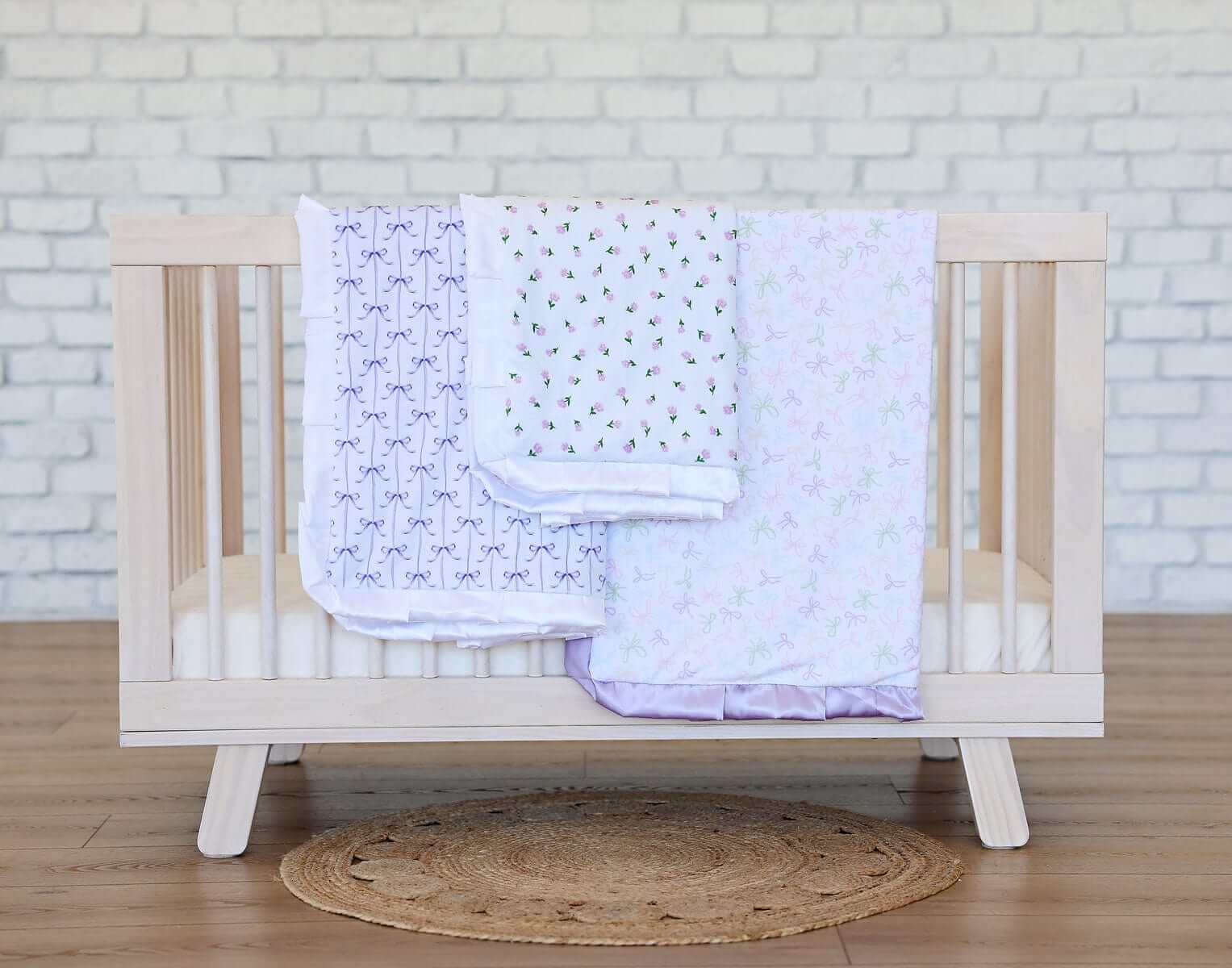 Lilac Ribbon Blanket - Image 2