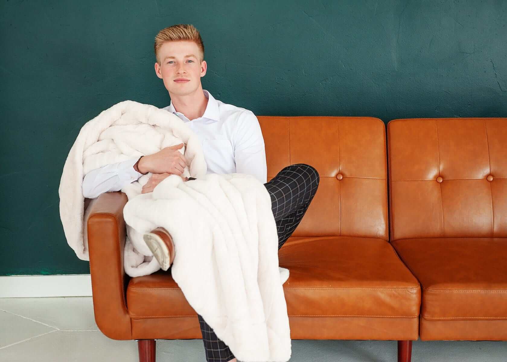 Lush Macadamia Nut Blanket - Image 4