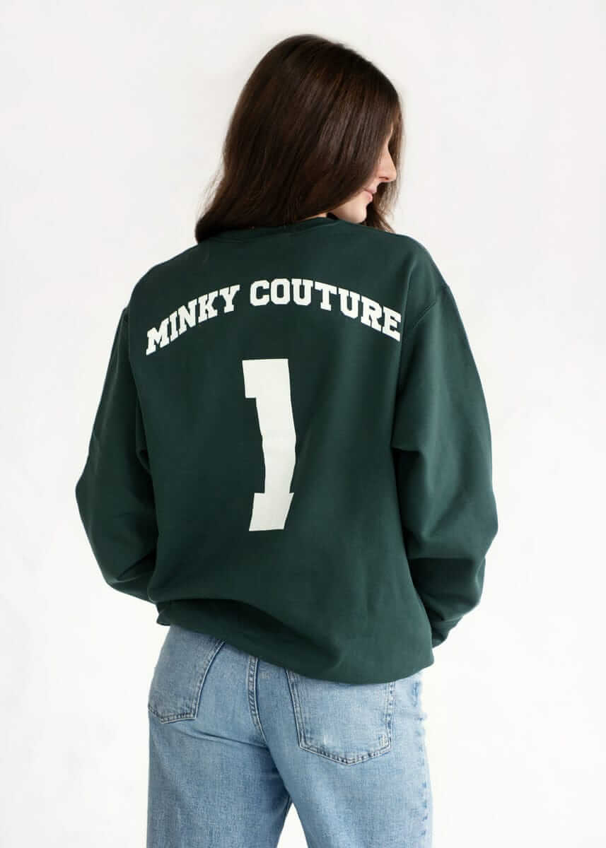 Minky Couture Sweatshirt - Pine