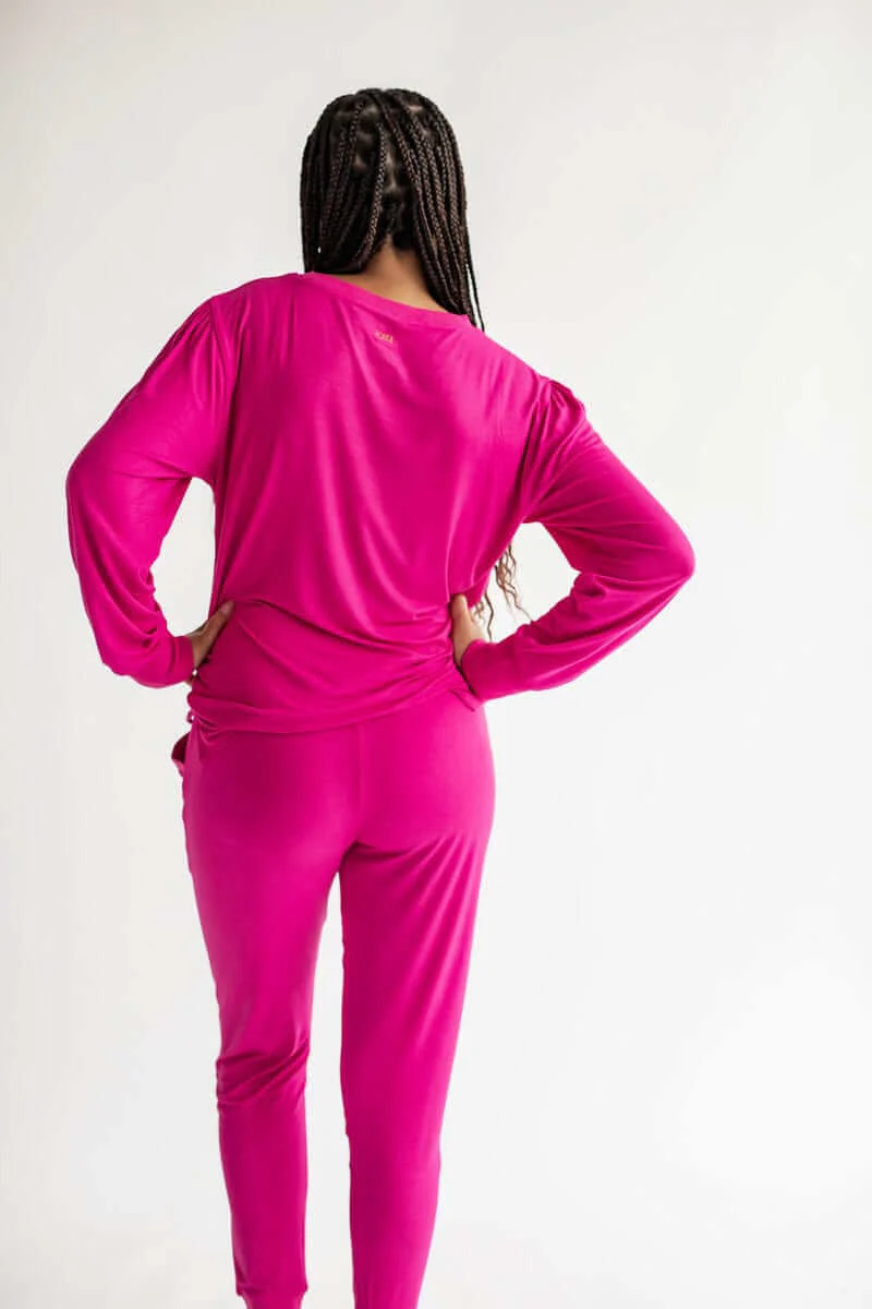 Must be Bamboo Pajamas - Hot Pink - Image 6