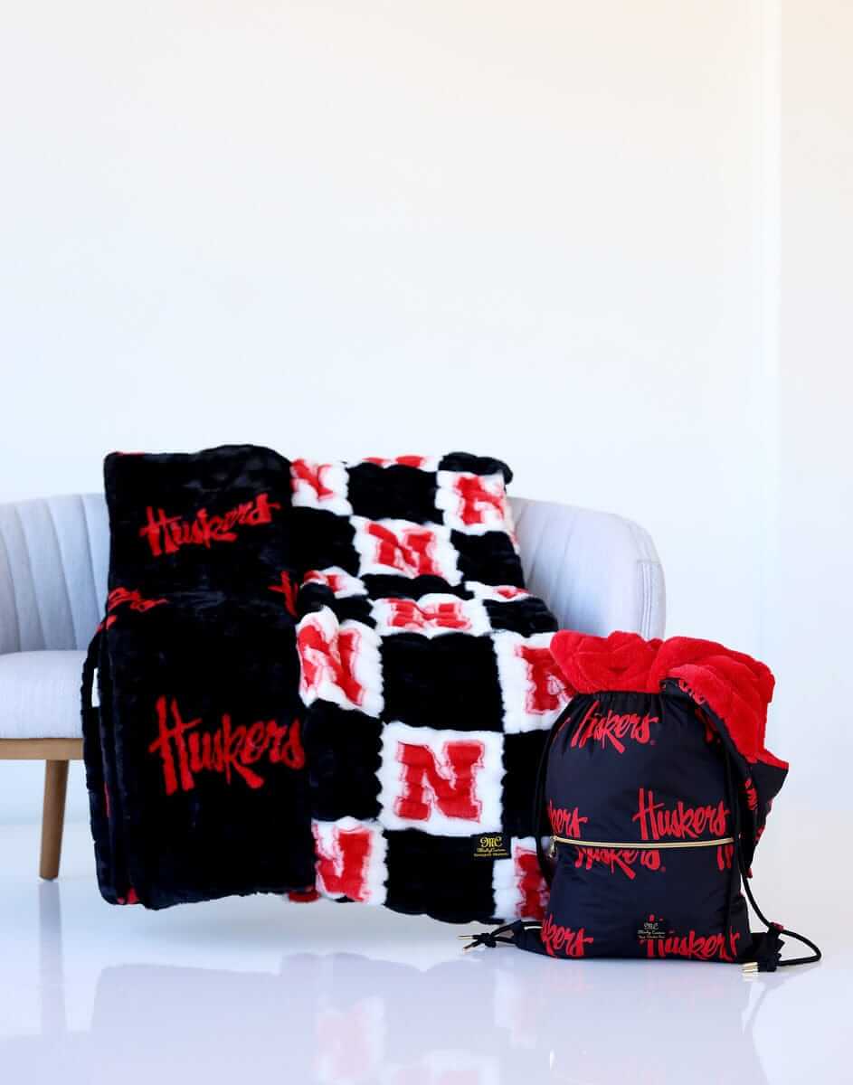Nebraska Huskers Blanket - Lush - Image 2