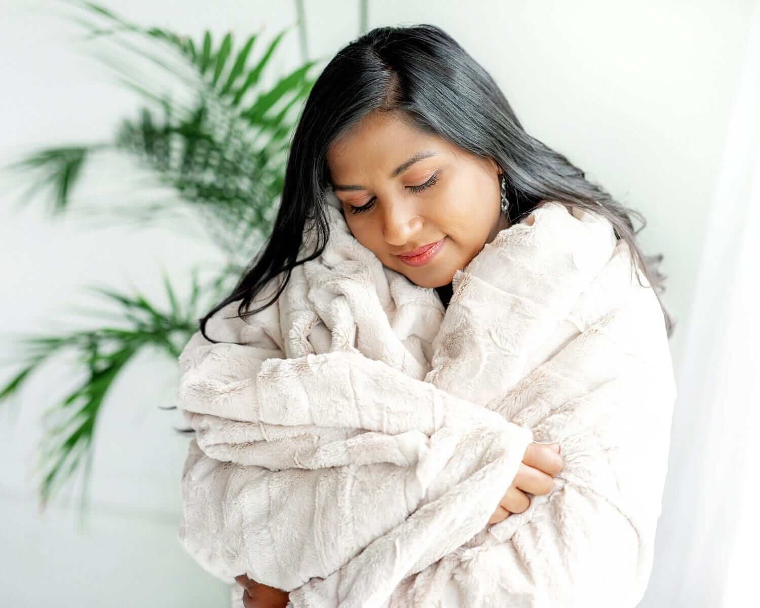 Sorbet Almond Croissant Blanket - Image 3