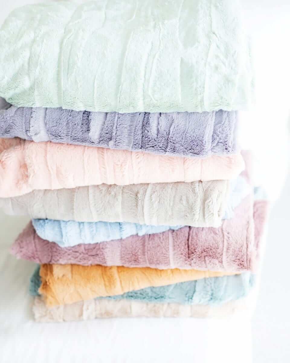 Sorbet Apricot Vanilla Blanket - Image 4